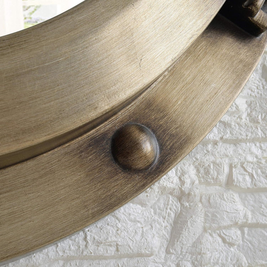 PU Frame 5mm Glass Resin Mirror - 900mm Outer Diameter - My Store