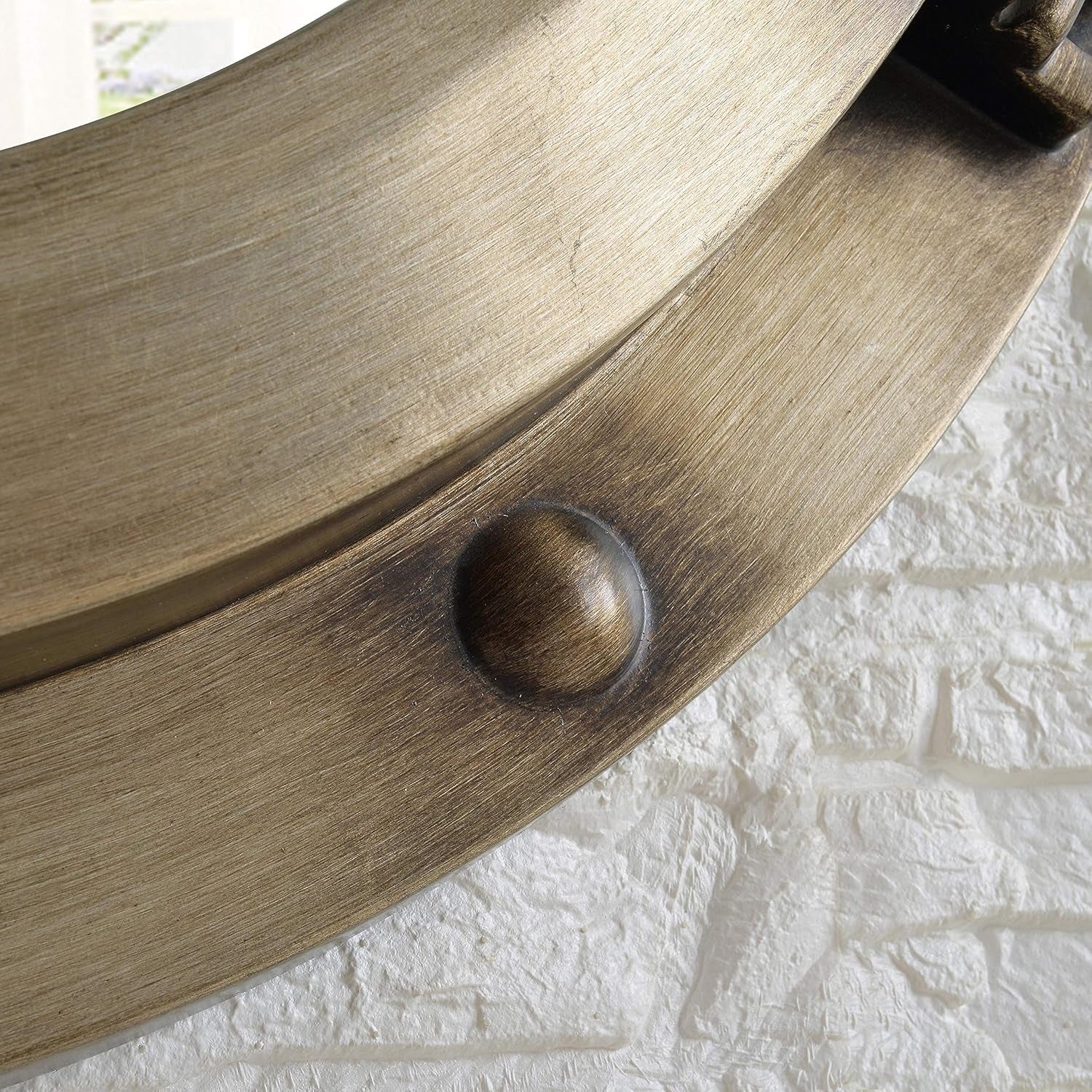 PU Frame 5mm Glass Resin Mirror - 900mm Outer Diameter - My Store