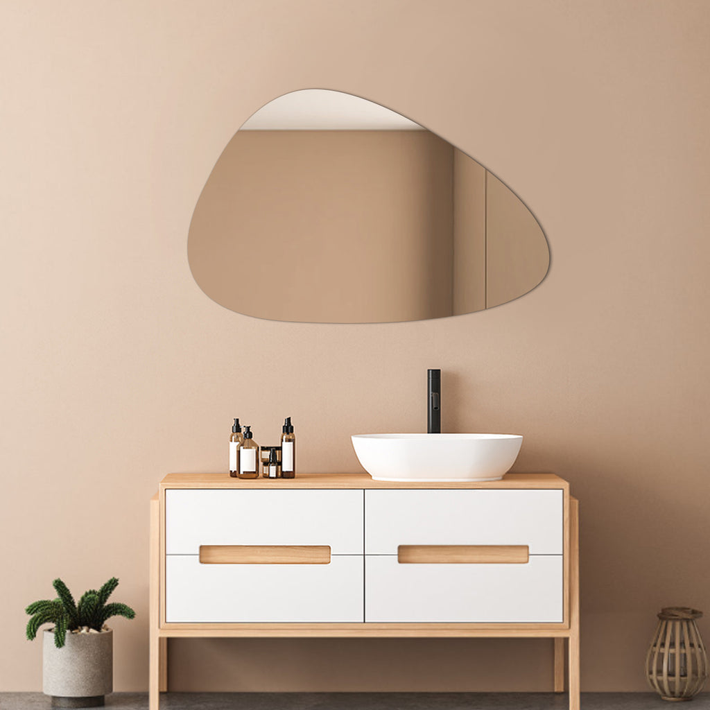 Modern Irregular-Shaped Mirror – Add a Unique Artistic Touch to Your Space - My Store