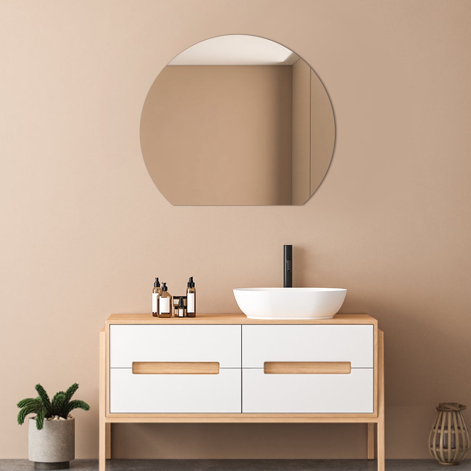 Modern Irregular-Shaped Mirror – Add Unique Style to Your Space - My Store