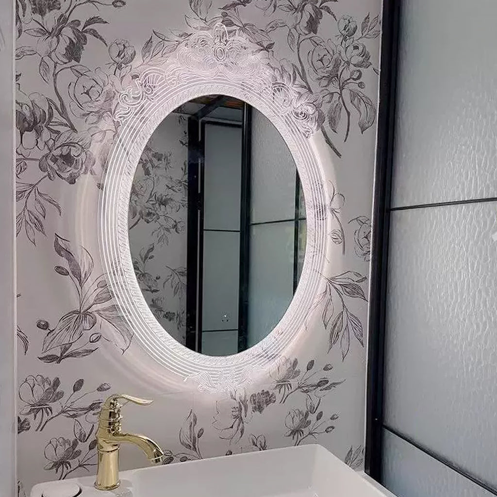 Smart Adjustable Lighted Acrylic Mirror – Essential for Modern Home Decor - My Store