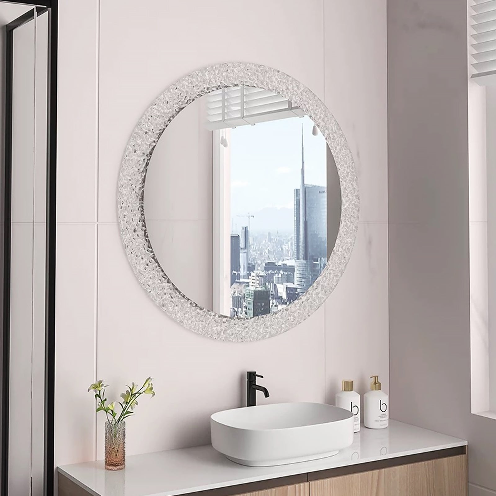 Smart Adjustable Lighted Acrylic Mirror – A Must-Have for Modern Home Decor - My Store