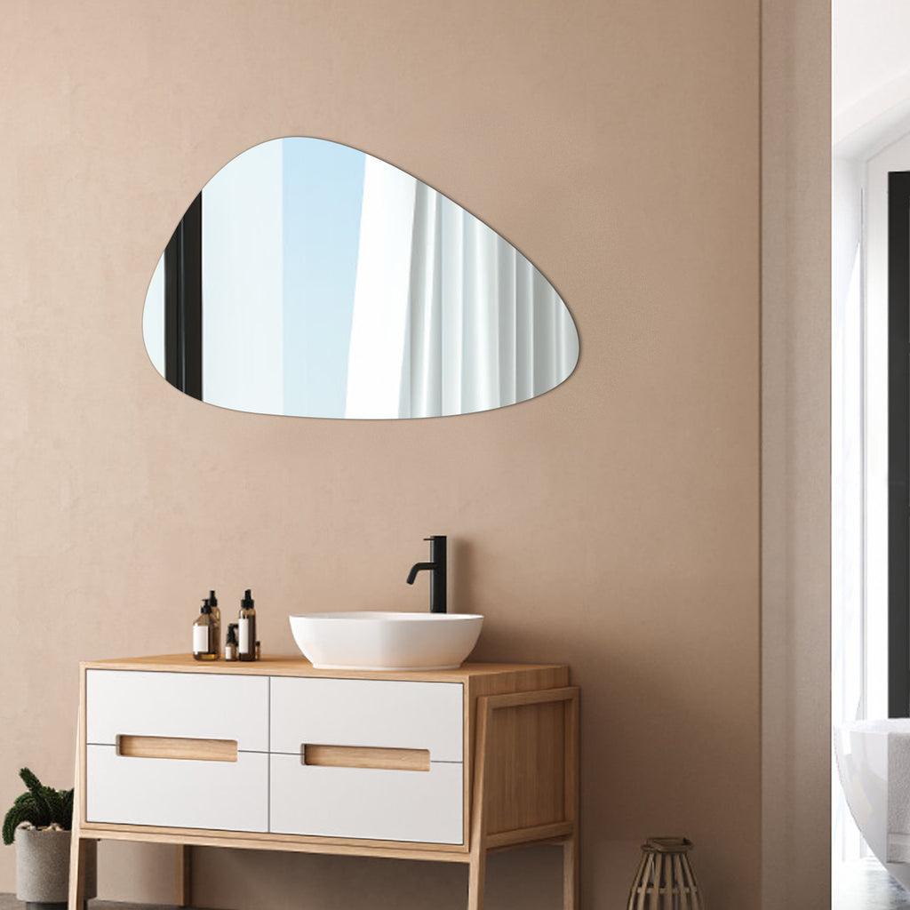 Modern Irregular-Shaped Mirror – Add a Unique Artistic Touch to Your Space - My Store