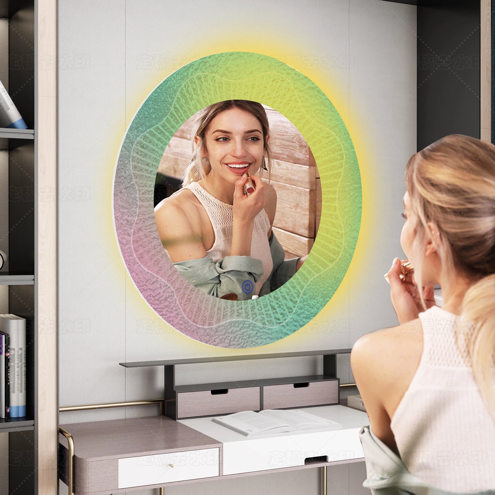 Smart Dimmable Acrylic Mirror – Essential for Modern Home & Beauty Routines - My Store