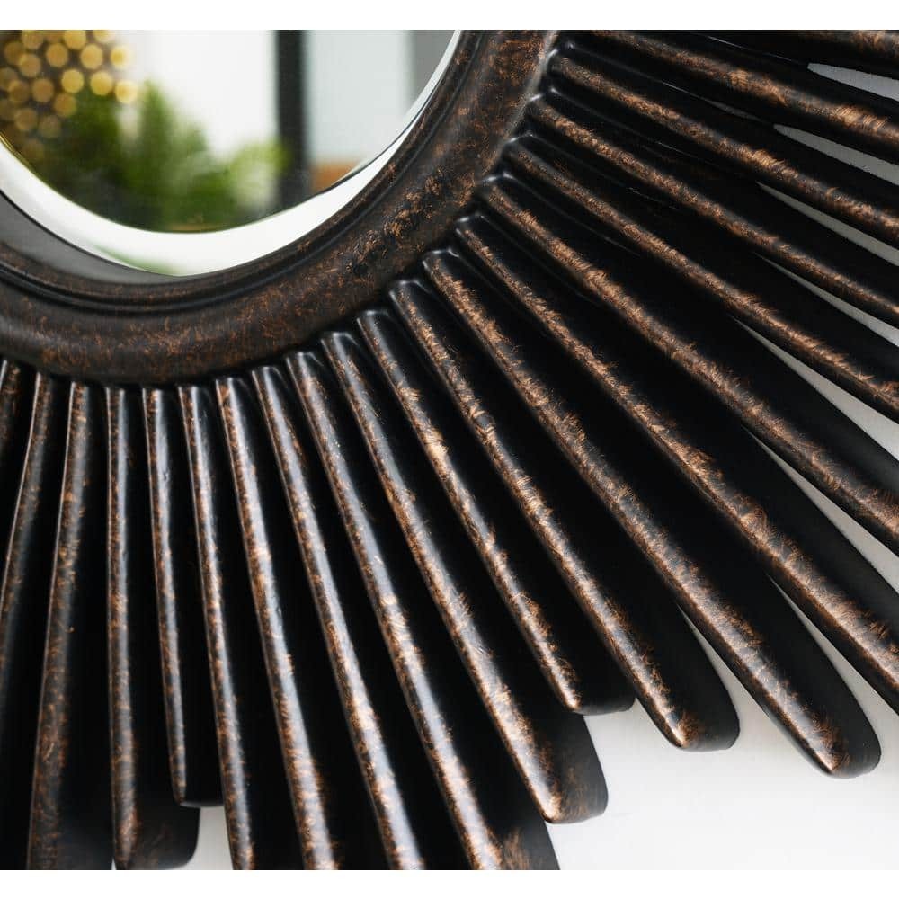 PU Frame 5mm Glass Resin Mirror - 900mm Outer Diameter with 280mm Inner - My Store