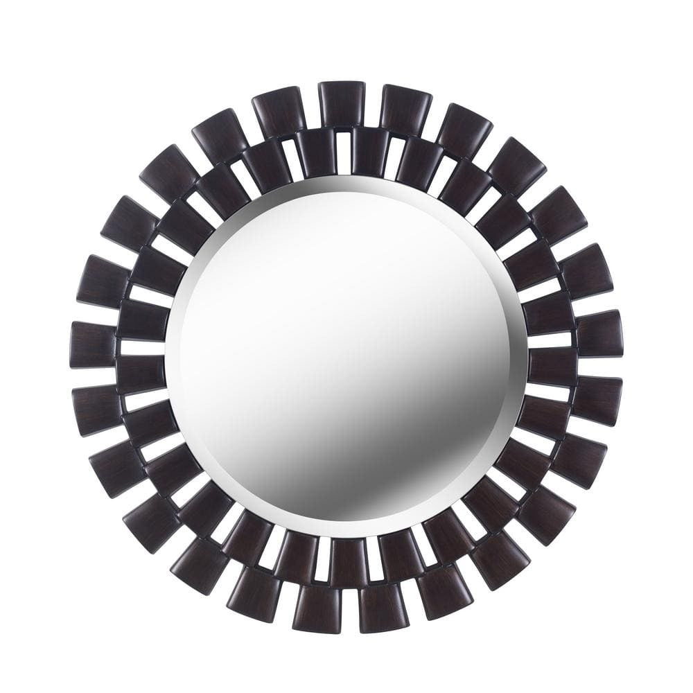 PU Frame 5mm Glass Resin Mirror - 900mm Outer Diameter - My Store