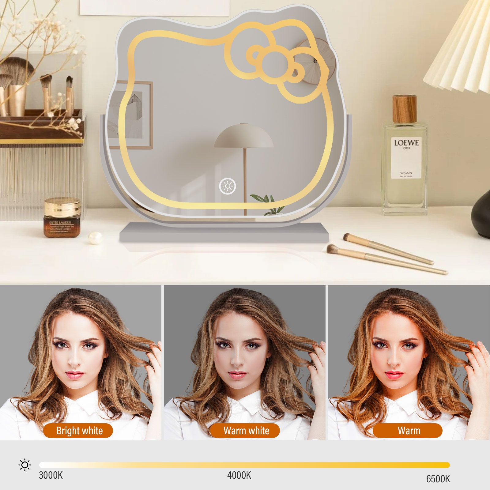 Smart Adjustable Illuminated Metal Frame Mirror – The Modern Home’s Tech-Forward Choice - My Store