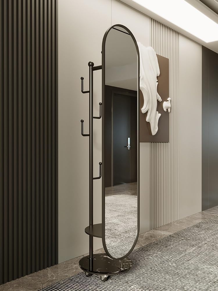 Iron Frame 5MM Environmental Mirror - 400x1800mm Black - My Store