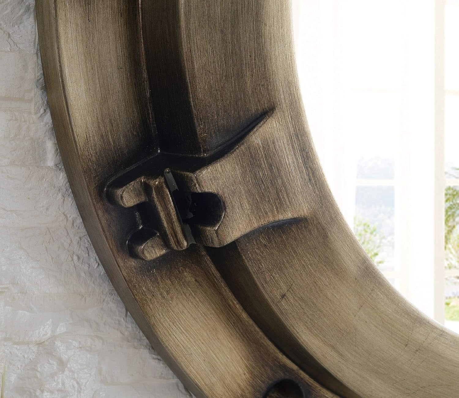 PU Frame 5mm Glass Resin Mirror - 900mm Outer Diameter - My Store