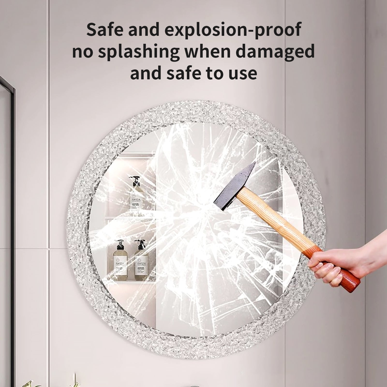Smart Adjustable Lighted Acrylic Mirror – A Must-Have for Modern Home Decor - My Store