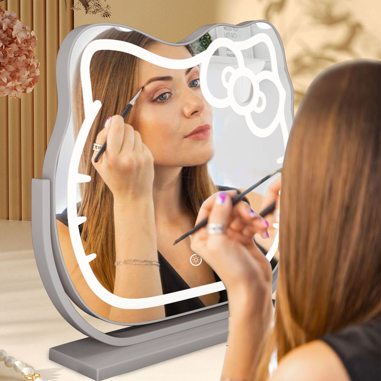 Smart Adjustable Illuminated Metal Frame Mirror – The Modern Home’s Tech-Forward Choice - My Store