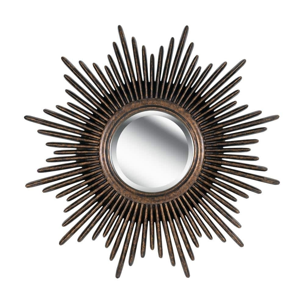 PU Frame 5mm Glass Resin Mirror - 900mm Outer Diameter with 280mm Inner - My Store