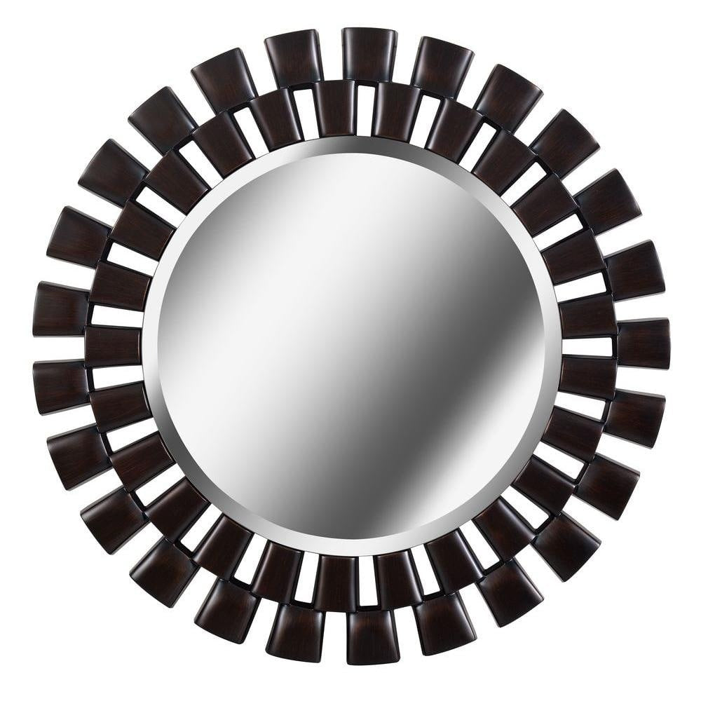 PU Frame 5mm Glass Resin Mirror - 900mm Outer Diameter - My Store
