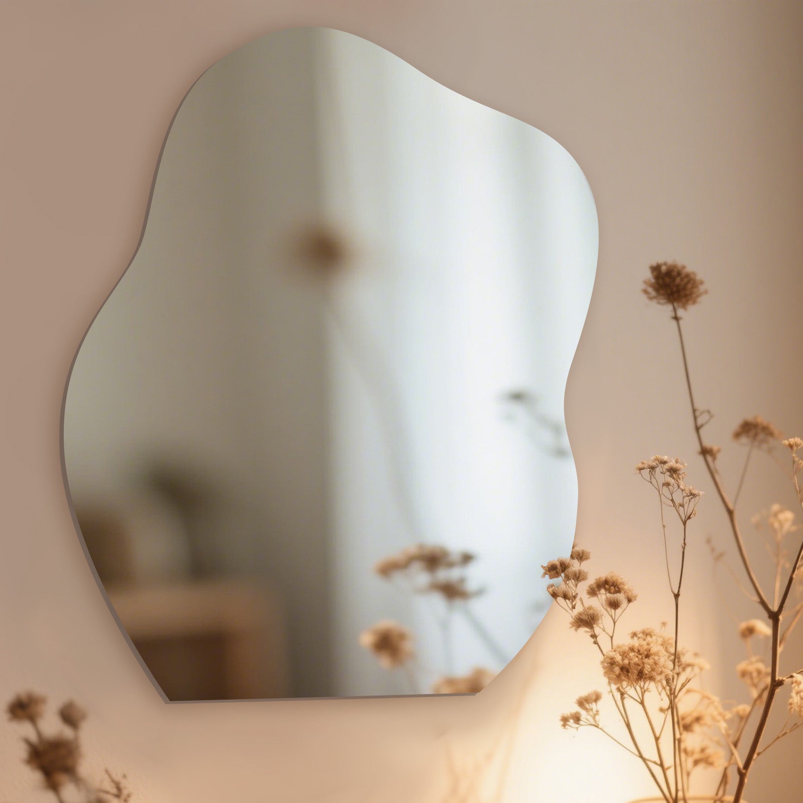 Modern Round Mirror – Sleek Minimalist Design Meets Practical Functionality - My Store