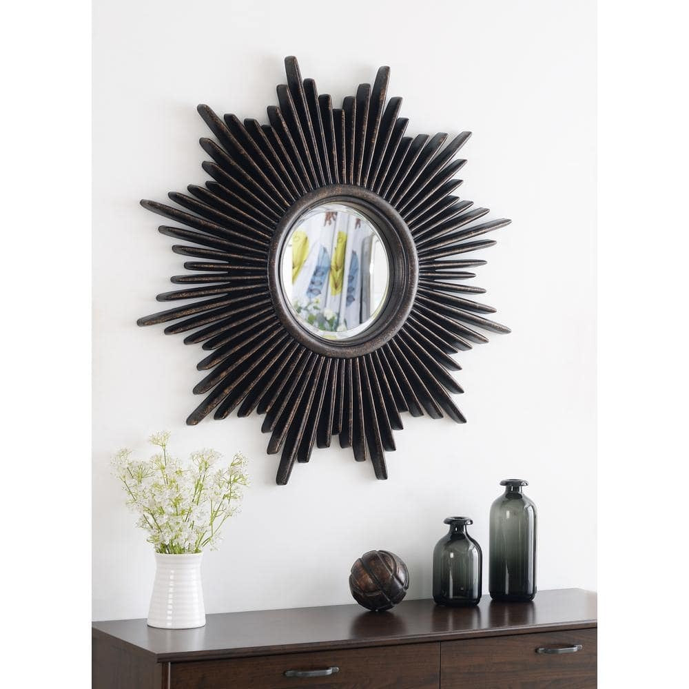 PU Frame 5mm Glass Resin Mirror - 900mm Outer Diameter with 280mm Inner - My Store