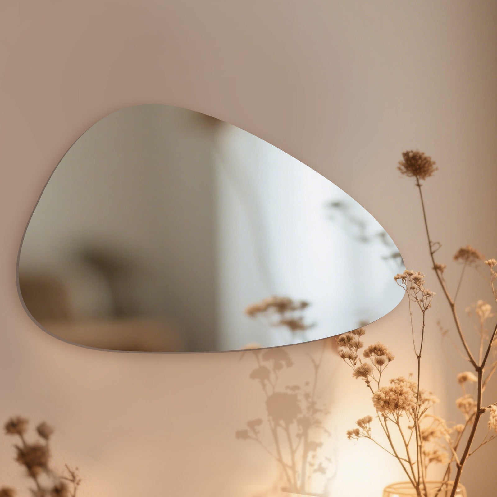 Modern Irregular-Shaped Mirror – Add a Unique Artistic Touch to Your Space - My Store