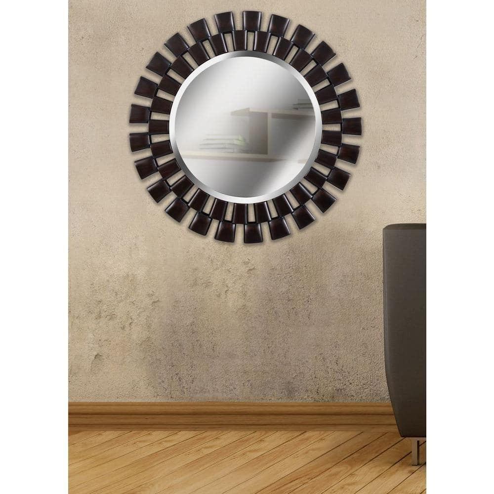 PU Frame 5mm Glass Resin Mirror - 900mm Outer Diameter - My Store