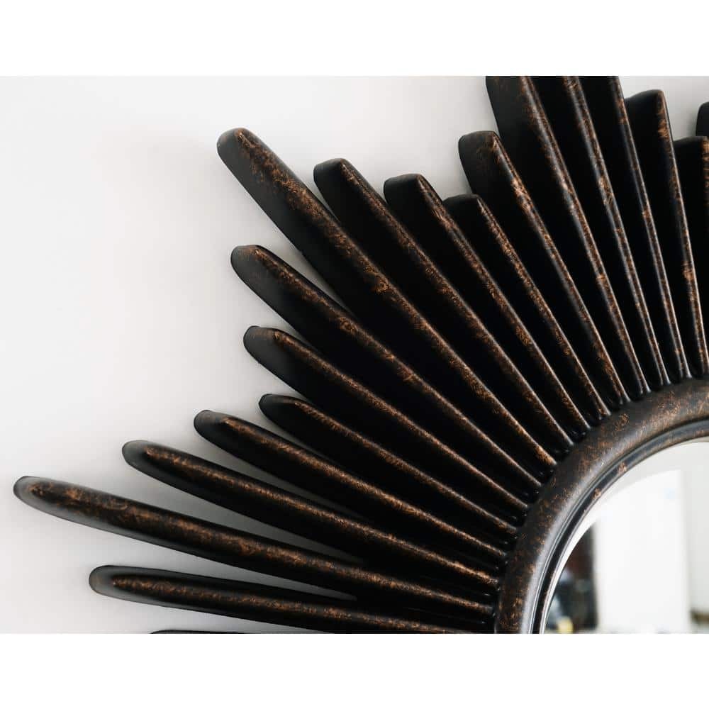 PU Frame 5mm Glass Resin Mirror - 900mm Outer Diameter with 280mm Inner - My Store