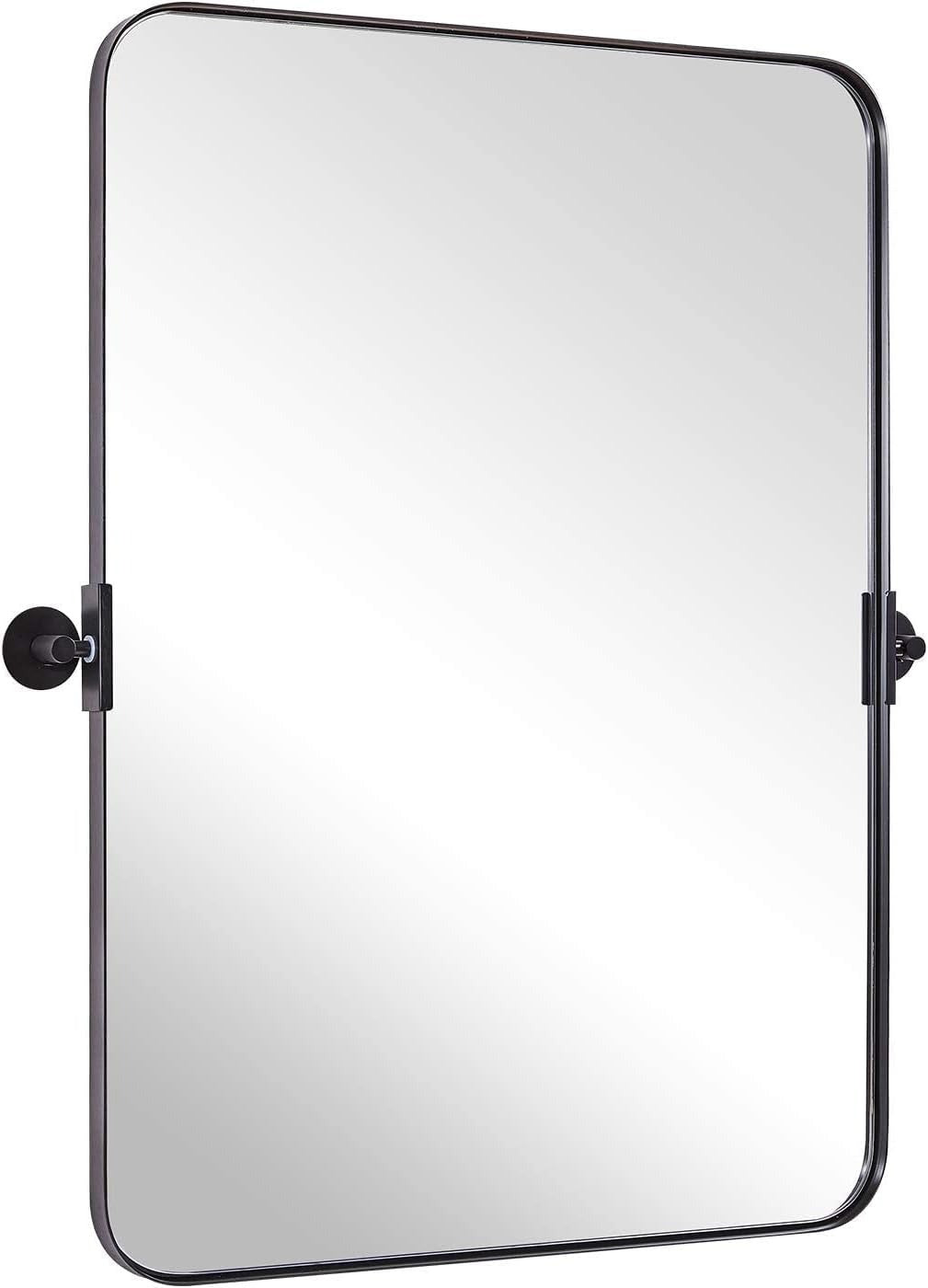 304 Stainless Steel Frame 5mm Glass Resin Mirror - 560x760mm - My Store