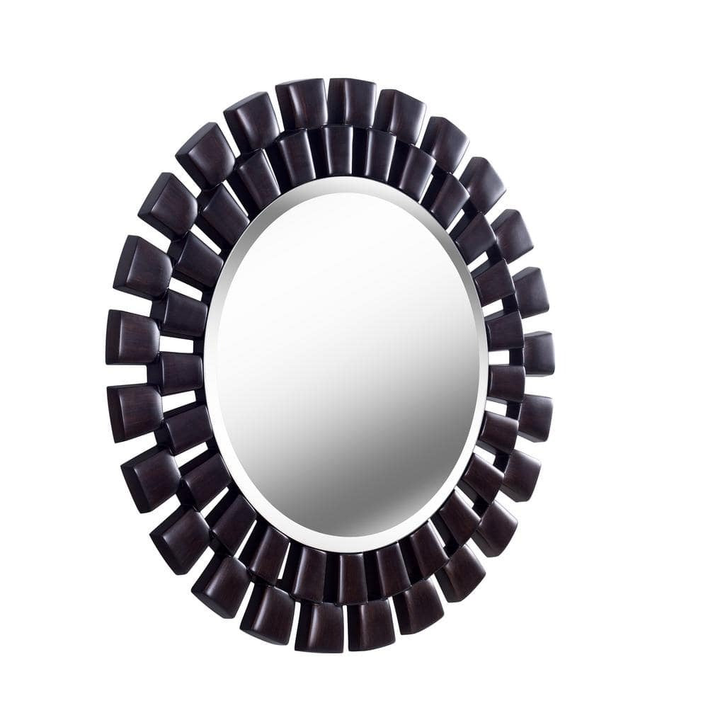 PU Frame 5mm Glass Resin Mirror - 900mm Outer Diameter - My Store