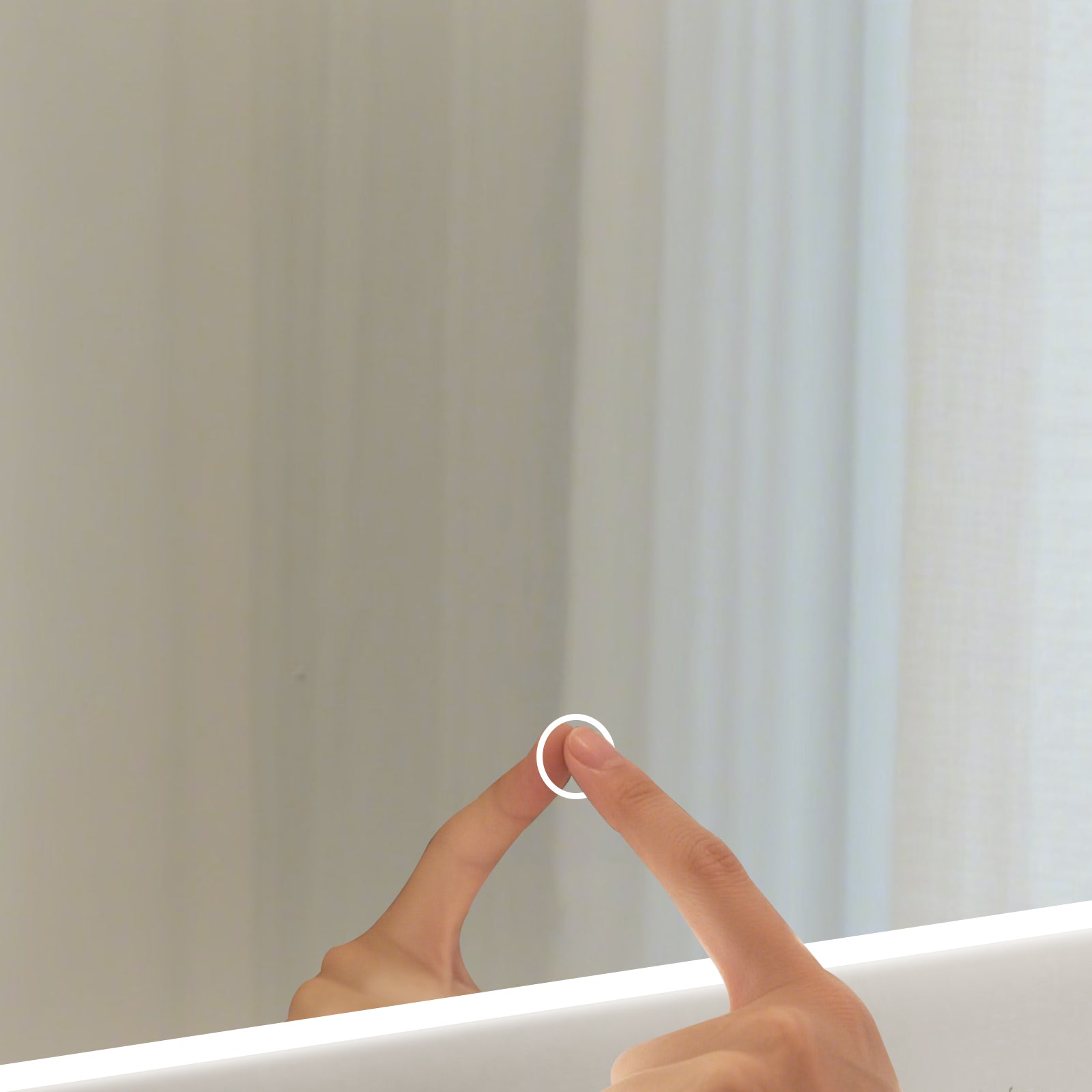 Smart Irregular-Shaped LED Mirror – Stylish & Practical Lighting for Any Space - My Store